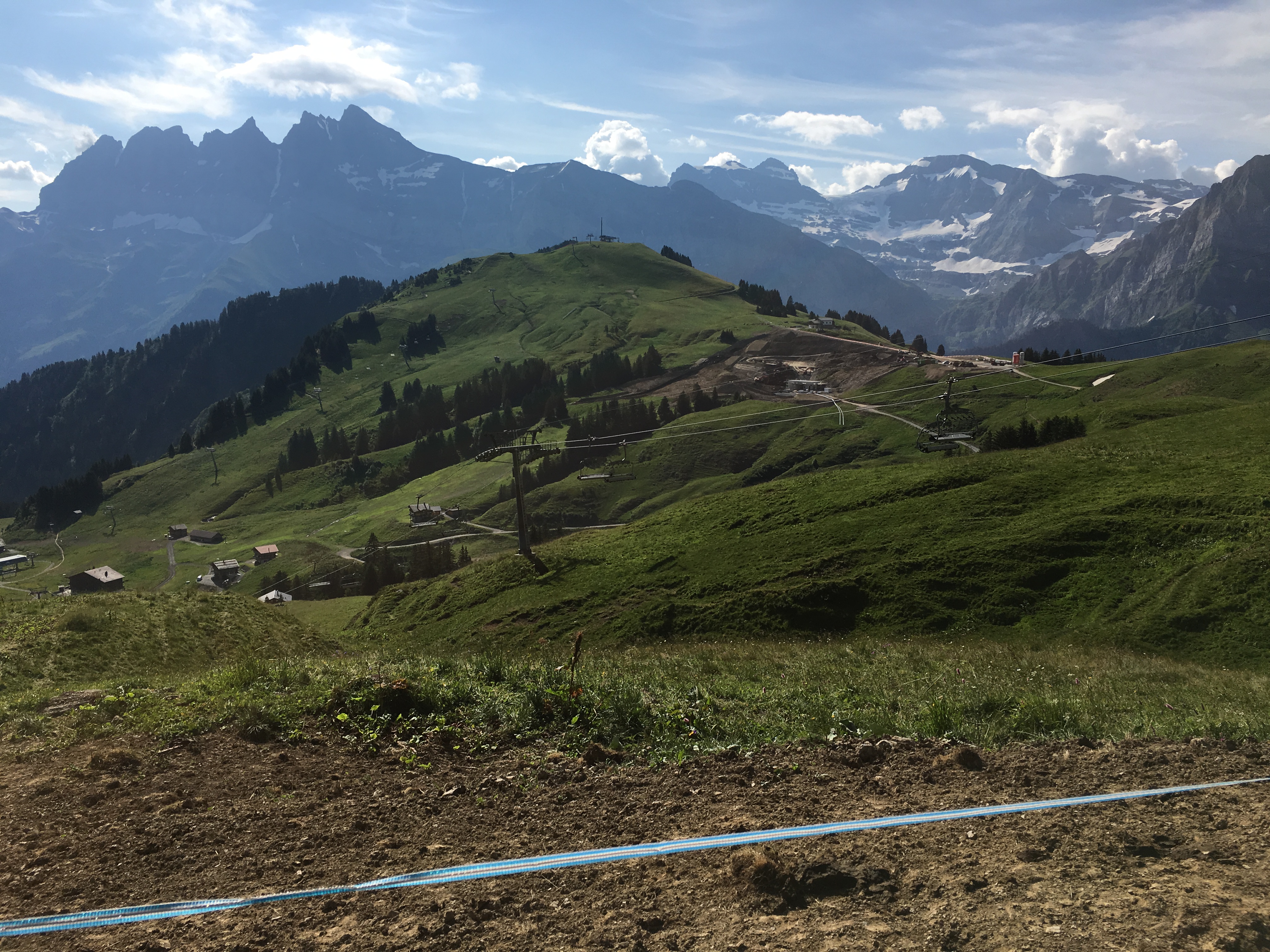 Des travaux d'envergure sont en cours aux Crosets